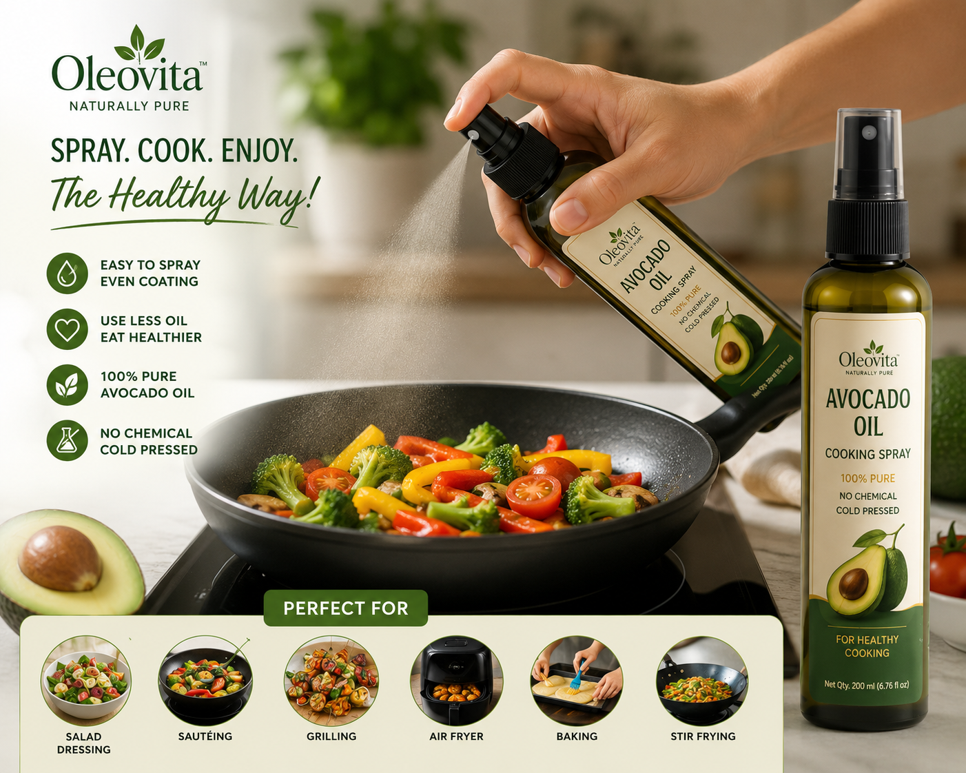 Avocado Oil- Cold pressed