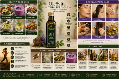 Chia Seeds Oil- Cold pressed Virgin oil
