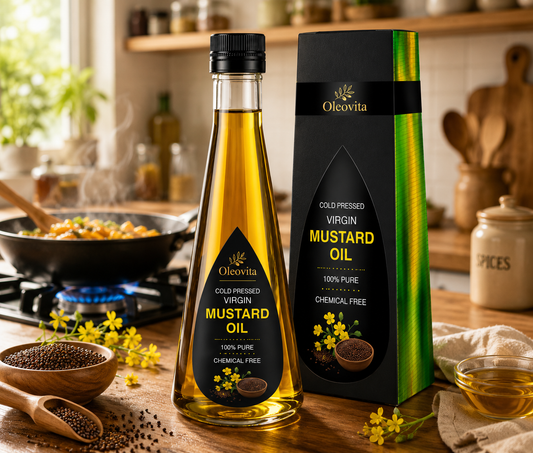 Mustard Oil - Cold pressed Virgin Oil