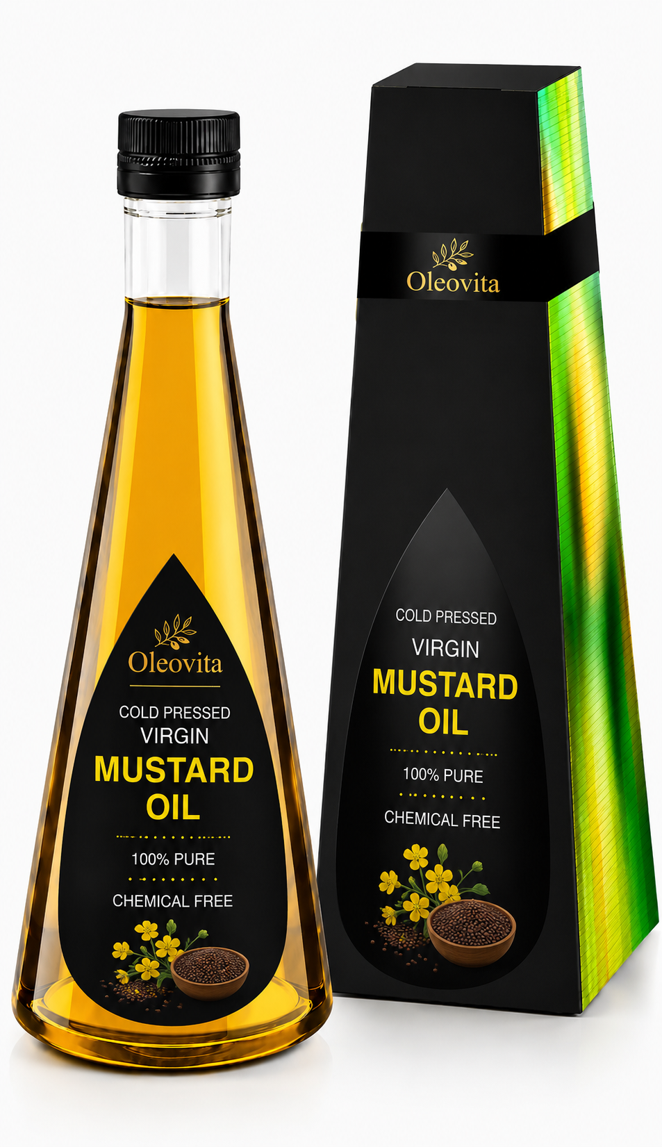 Mustard Oil - Cold pressed Virgin Oil