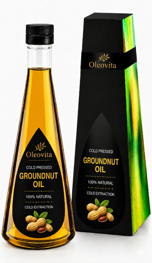 Groundnut Oil- Cold pressed Virgin Oil